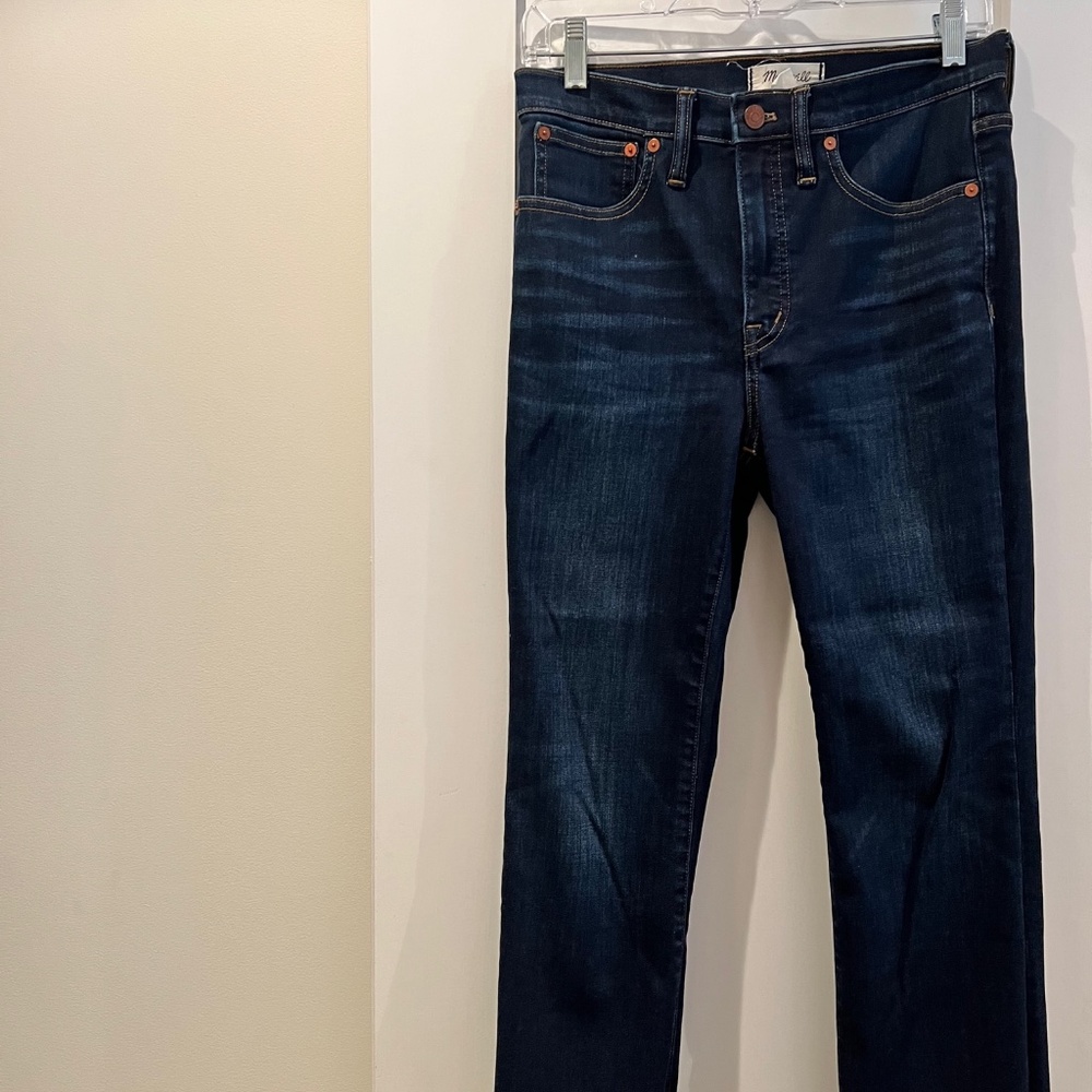 Madewell Cali Demi Boot Size 27 Larkspur Wash